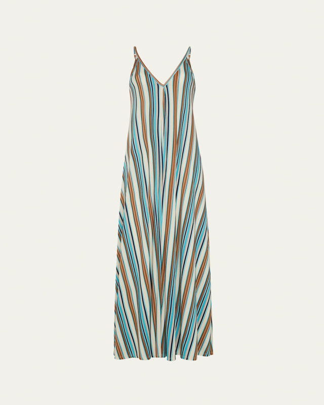 Striped Clara Maxi Dress